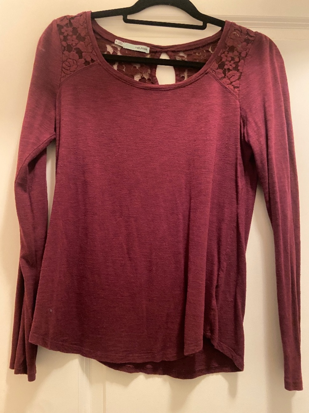 Maurices maroon top